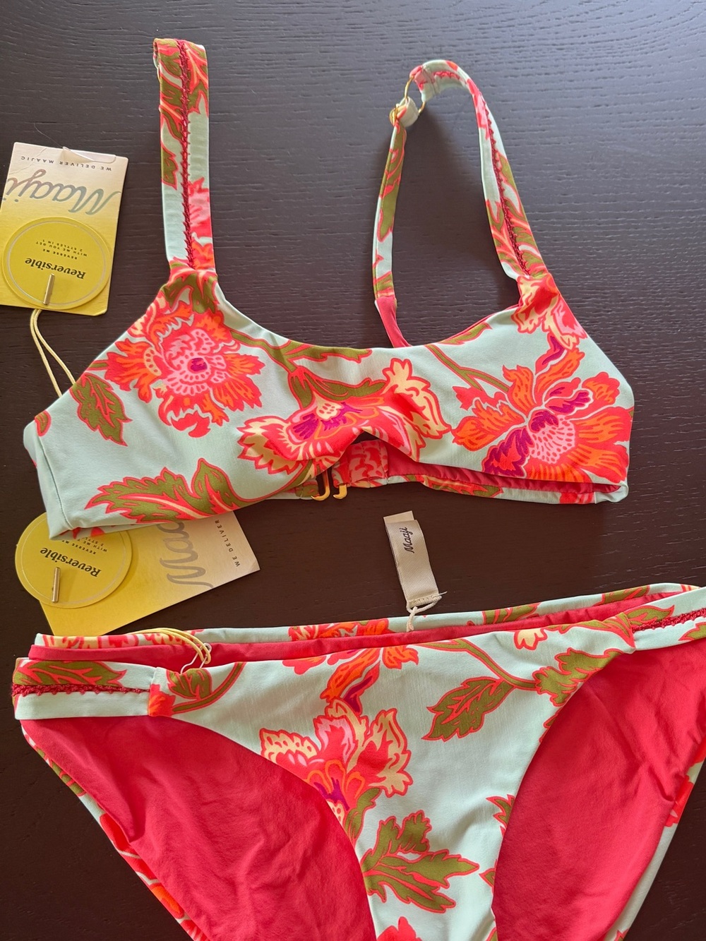 Maaji Reversible Bikini NWTs S/M